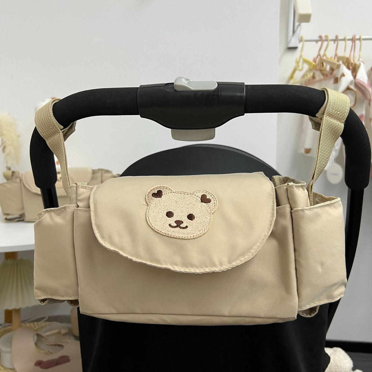 Kinderwagen Organizer Tasche mit universellen Handgriffen