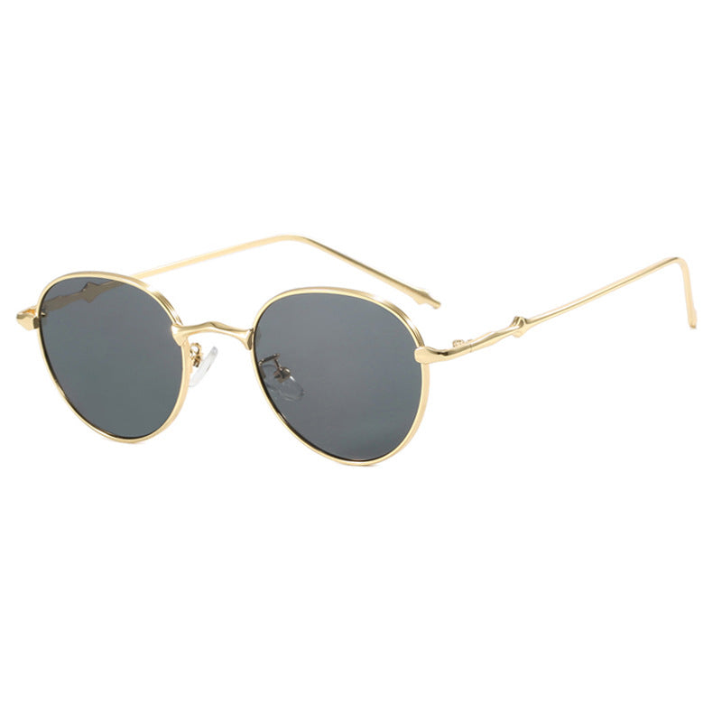 Damen elegante Sonnenbrille im modischen Ovale-Design Brehn