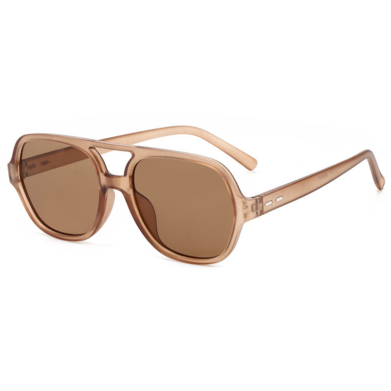 Damen quadratische Brille mit klarem Rahmen und modischem Design Brehn