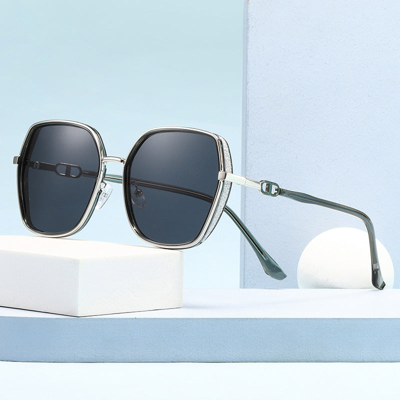 Damen modische quadratische Sonnenbrille Brehn