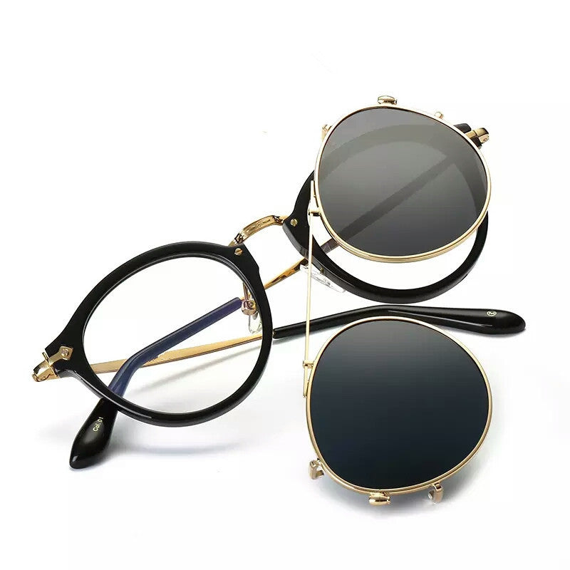 Damen designorientierte Sonnenbrille mit hochwertigem Metallrahmen Brehn