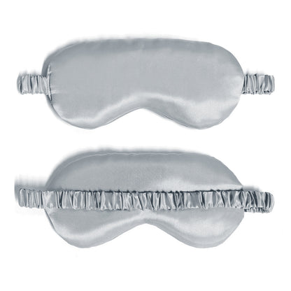 Damen nan ergonomische seidenähnliche Schlafmaske mit gepolstertem Nasensteg und elastischem Riemen Brehn
