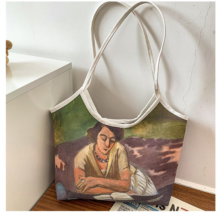 Künstlerische Drucktasche