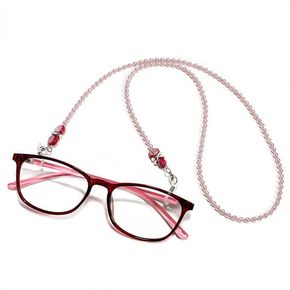 Elegante Kunstperlen Brillen Kette Brehn