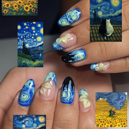 Dekorative Nagelkunst