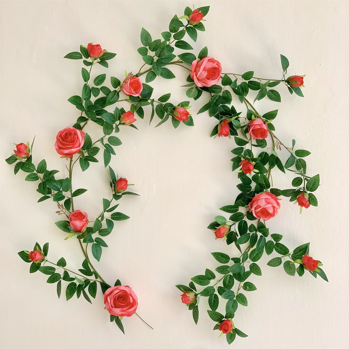 Künstliche Blumen Wand Girlande