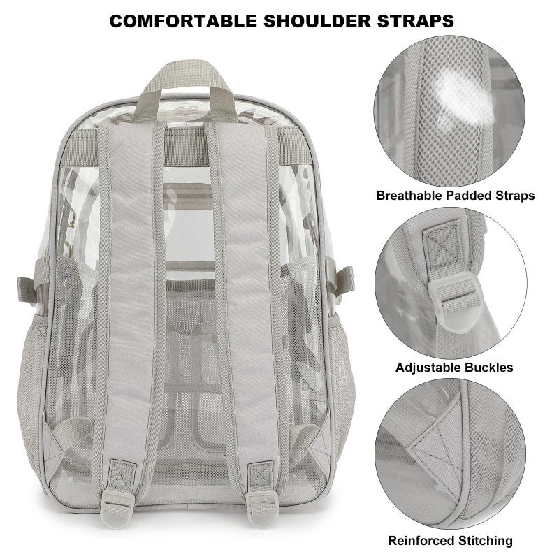 Transparente Multifunktions-Rucksacktasche Brehn