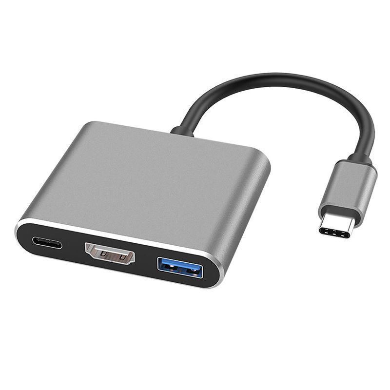 USB Type-C-Hub mit HDMI- und USB 3.0-Anschlüssen Brehn