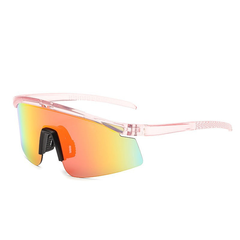 Unisex nan sportliche Wraparound Sonnenbrille mit polarisierten Gläsern und rutschfestem Nasenpad Brehn