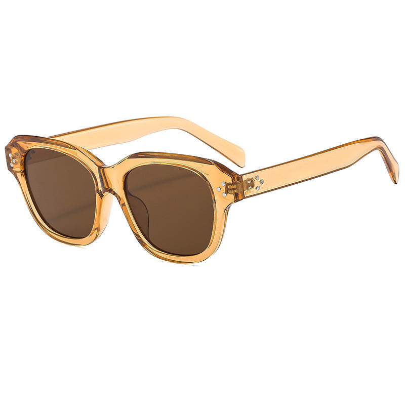 Damen Sonnenbrille im eleganten Retro-Stil mit hochschützendem UV-Filter Brehn