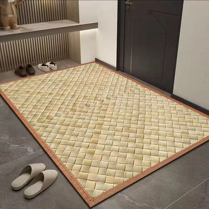 Bamboo Texturierten Fußmatte