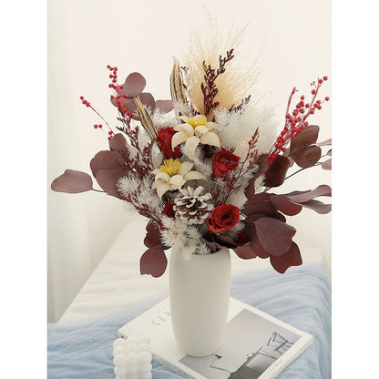 Elegante Trockenblumenarrangement