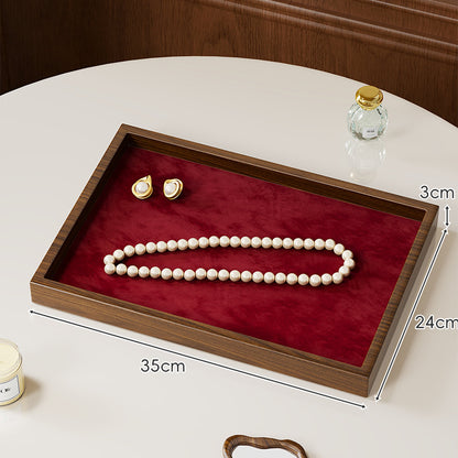 Zwölf-Fächer Bambus Schmuck Organizer Tray