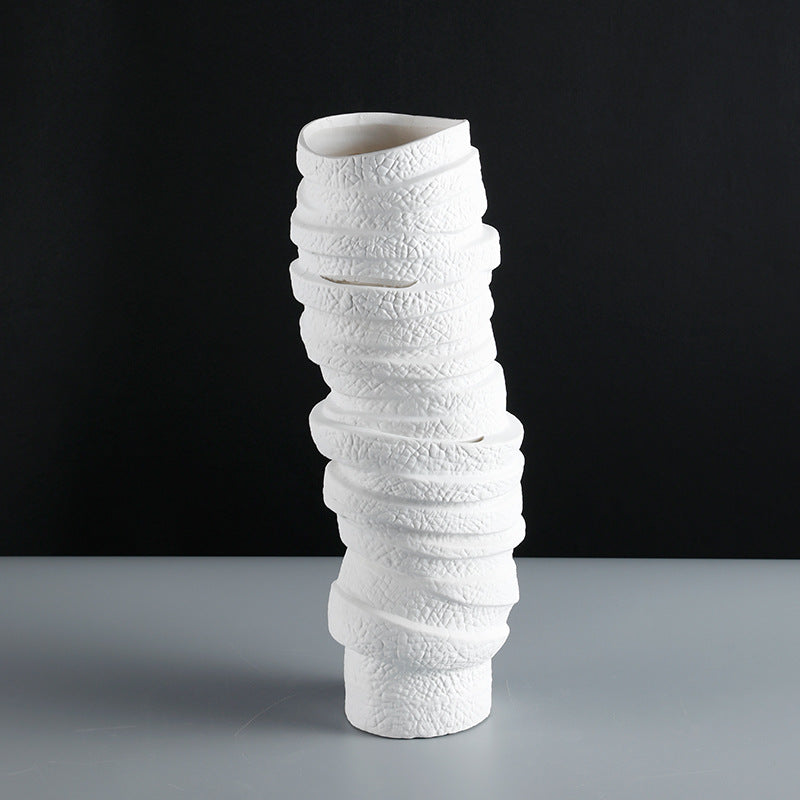 Strukturierte moderne dekorative Vase