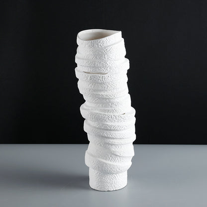 Strukturierte moderne dekorative Vase