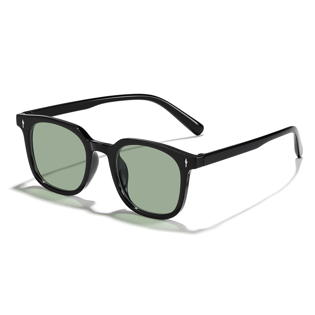 Damen modische Sonnenbrille mit transparentem Rahmen und UV-Schutz Brehn