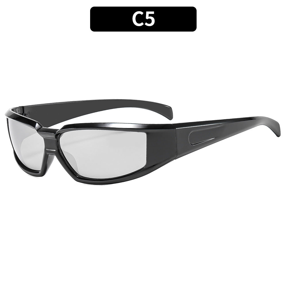 Sportliche Schutz Wrap Sonnenbrille