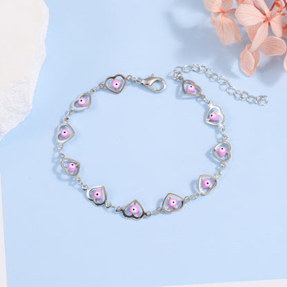 Herzförmiges Perlenarmband Brehn