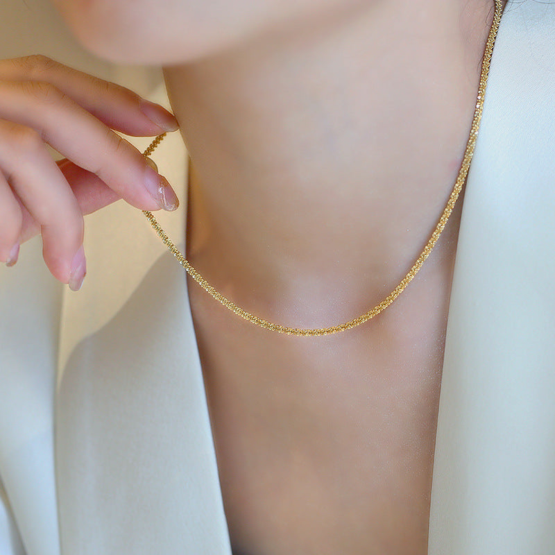 Elegante Minimalistische Halskette Brehn