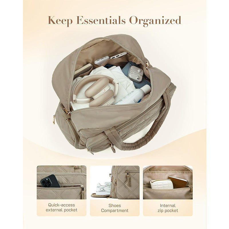 Elegante Quilted Kosmetiktasche Brehn