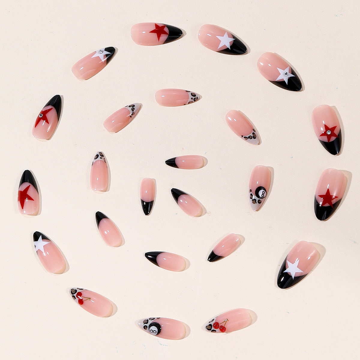 Kreatives Nagelkunst Design Brehn