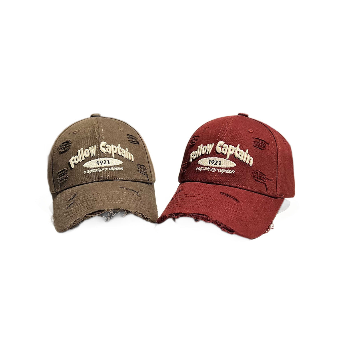 Herren Casual Distressed Baseball Cap Brehn