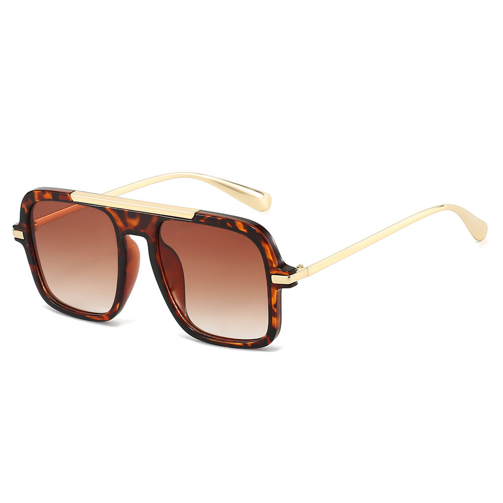 Damen modische Sonnenbrille mit angesagtem quadratischem Rahmen Brehn