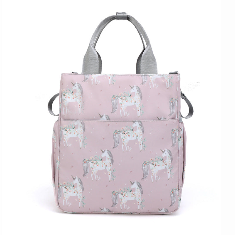 Stylische Flamingo-Druck Tragetasche Brehn