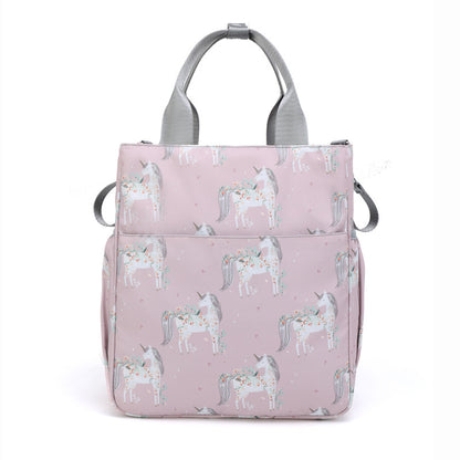 Stylische Flamingo-Druck Tragetasche Brehn