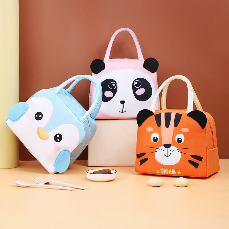 Niedliches Panda-Themen Isoliertes Lunchpaket