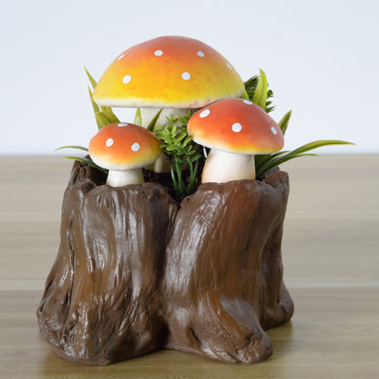 Dekorative Pilzpflanzen-Skulptur