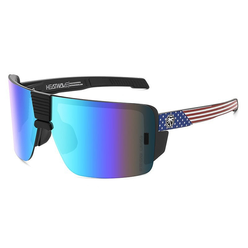 Herren Sport Performance Shield Sonnenbrille Brehn