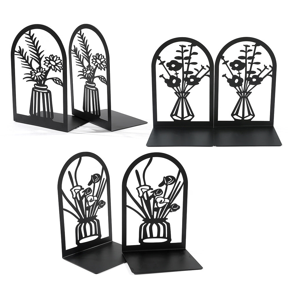 Blumen Design Buchstützen