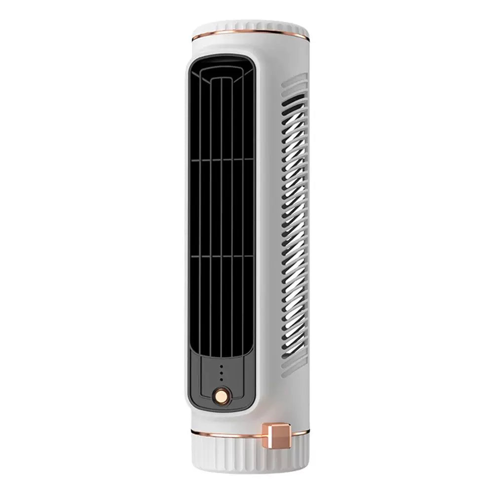 Unisex Einheitsgröße schlanker wiederaufladbarer vertikaler persönlicher Ventilator mit magnetischem Fuß mehrstufiger Luftstrom flüsterleiser bürstenloser Motor Brehn