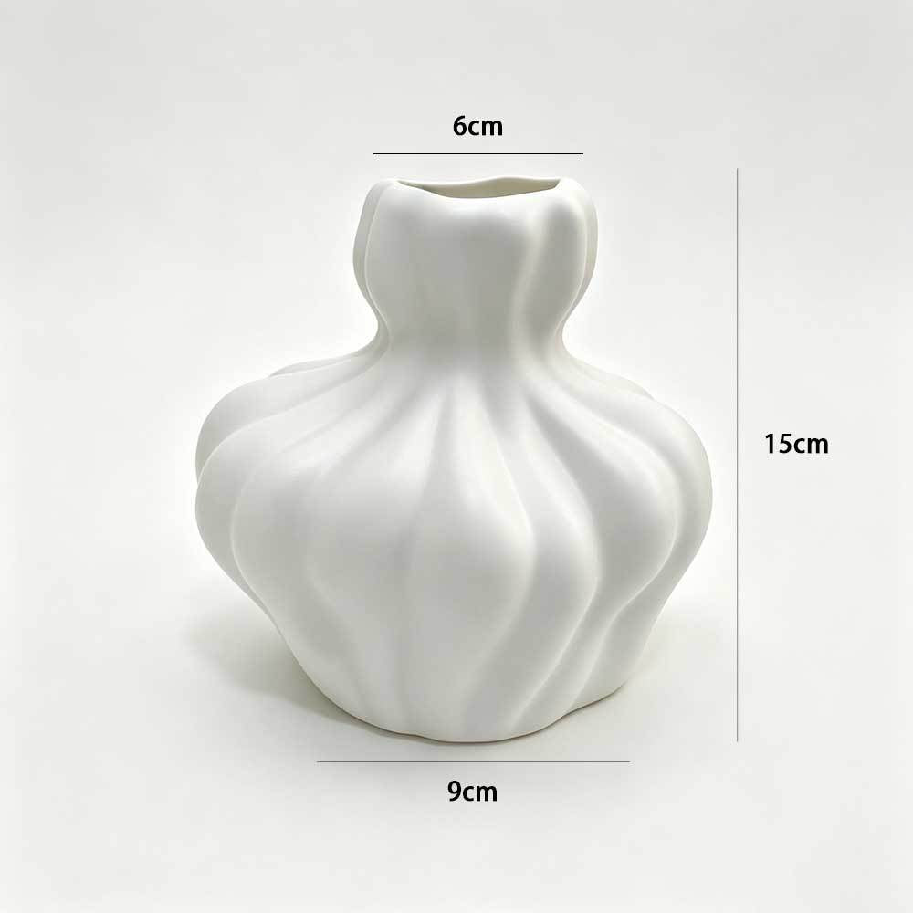 Abstract Skulptural Dekorative Vase Brehn