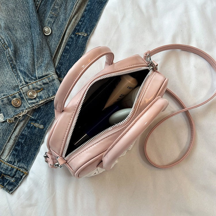 Elegante Handtasche mit Schleifenakzent