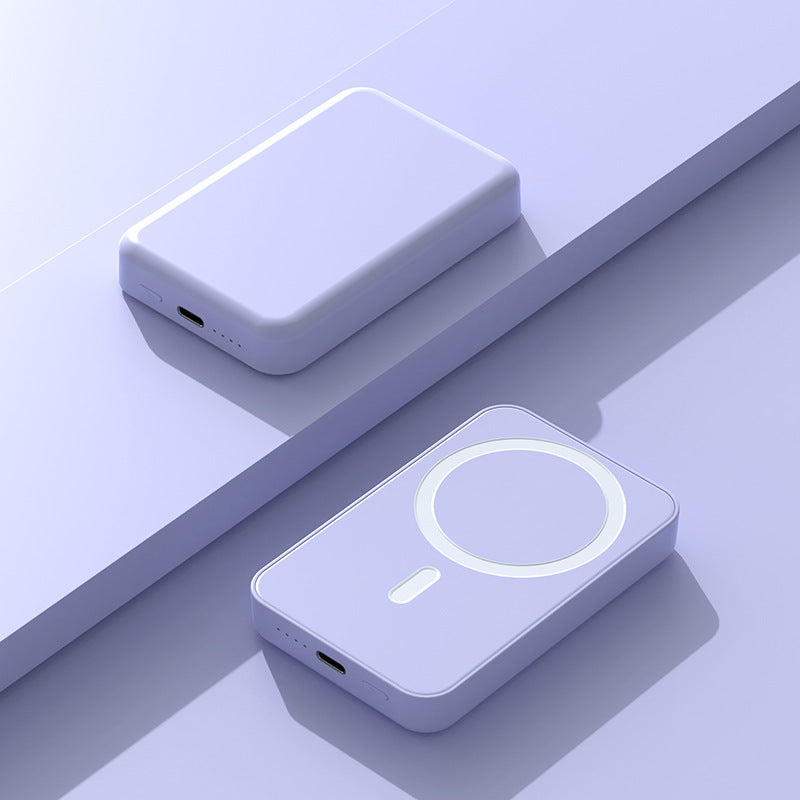 Tragbare Powerbank mit kabelloser Ladefunktion und innovativer Magnettechnologie Brehn
