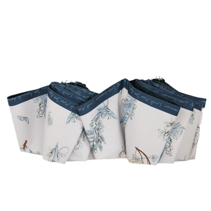 Damen Faltbarer Regenschirm mit elegantem Blumenmuster Brehn