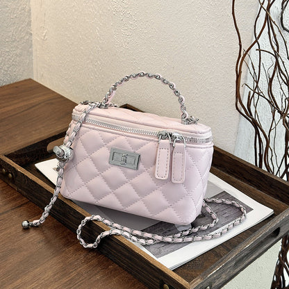 Gepolsterte Mini Handtasche Crossbody