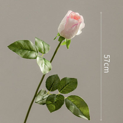 Lebensechter künstlicher rosa Rosenstamm