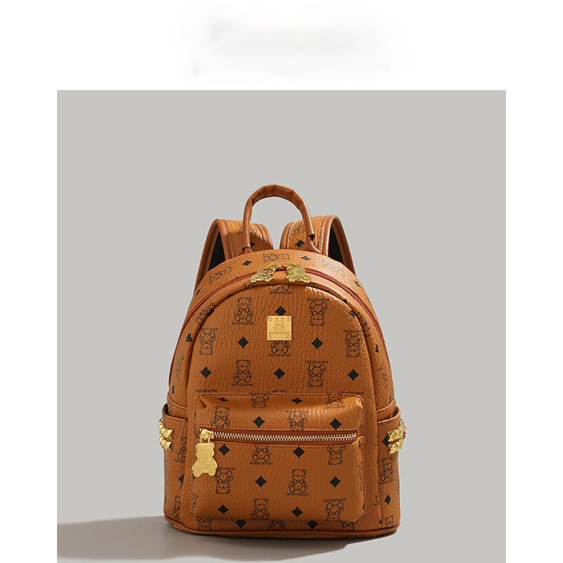 Stylische Charakter-gedruckte Rucksack Brehn
