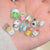 Verspielte Cartoon-Themen Press-On Nagelkunst Brehn