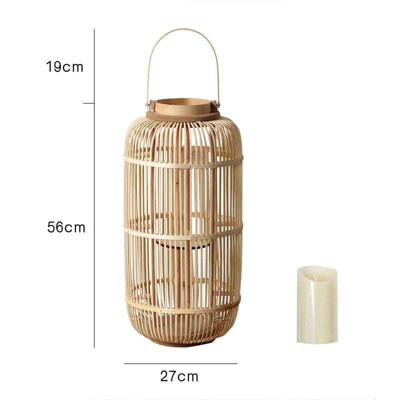Langanhaltende Rattan-Laterne Brehn