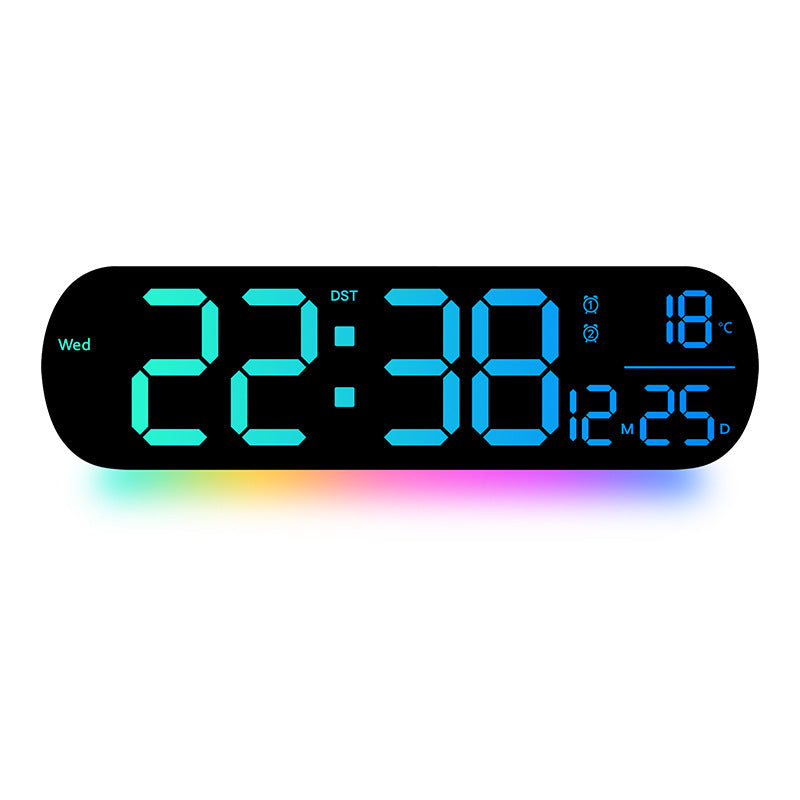 Digitaler LED-Wecker mit multifunktionaler Anzeige Brehn