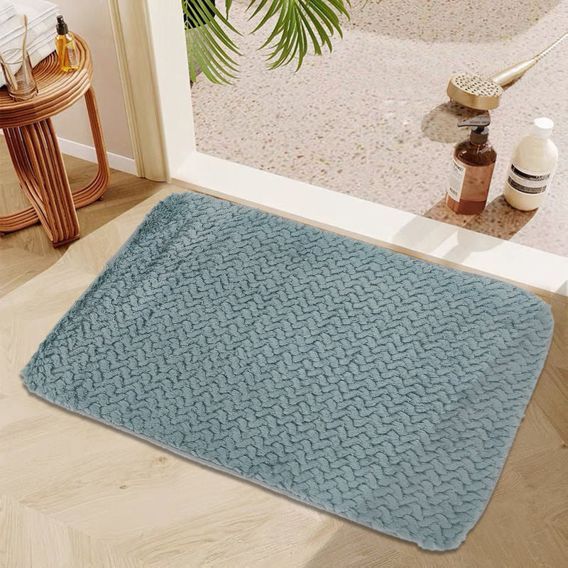 Weiches Plüsch-Badezimmermatten-Set Brehn