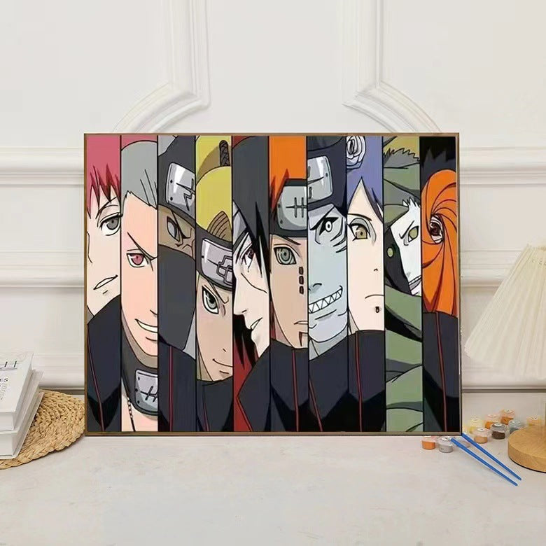 Anime-inspirierte Wandkunst Druck Brehn
