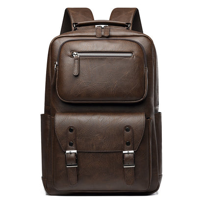 Stylischer Mehrzweck-Leder-Rucksack Brehn