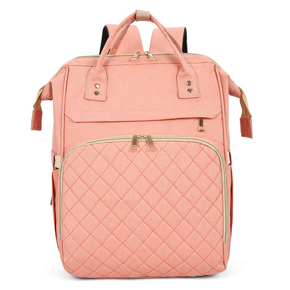 Multi-Funktionaler Gep quilteter Reise-Rucksack Brehn