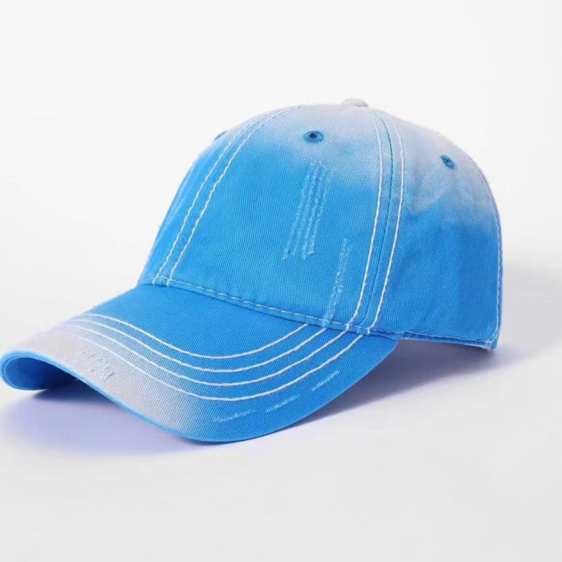Herren klassische distressed Baumwoll-Baseballmütze Brehn