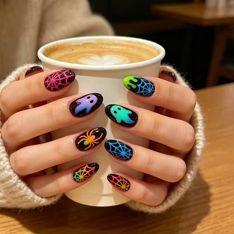 Halloween-Themen Nail Art Set Brehn